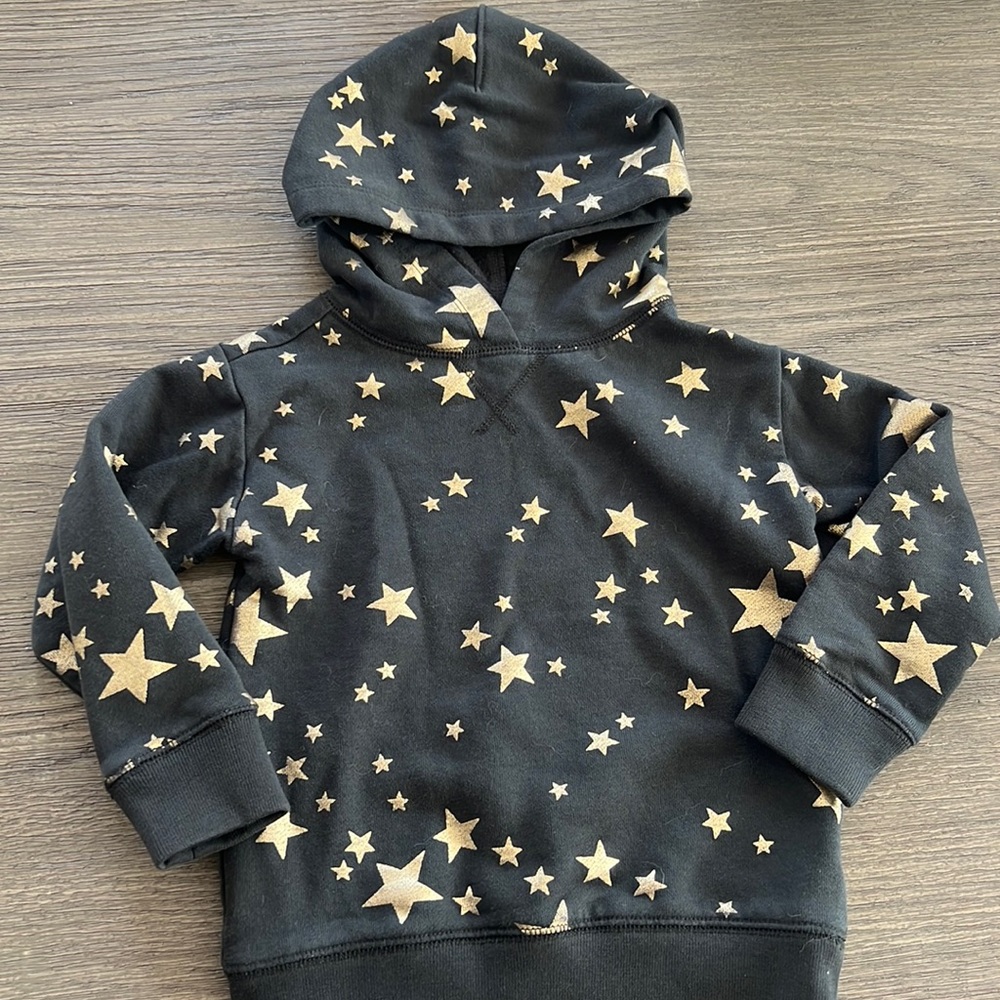 Crewcuts little girls star hoodie